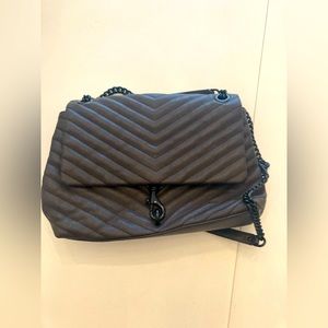 Rebecca Minkoff leather bag 🖤🤎💜